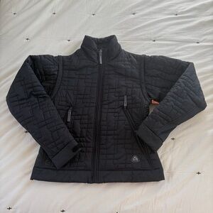 NWT - Nike ACG Quilted Convertible Jacket Black Small Petite